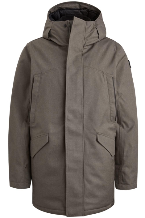 Vanguard parka jacket melange twill